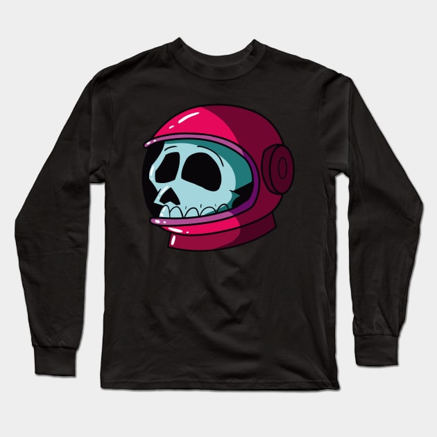 Cosmonaut Long Sleeve T-Shirt by Phyllomedusa